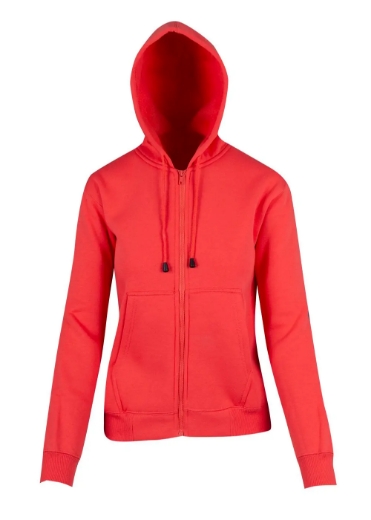 Picture of RAMO, Ladies Zipper With Pocket Hoodie